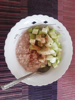 Una foto de Avena tradicional fit de desayuno