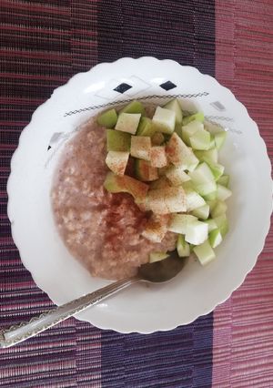 Una foto de Avena tradicional fit de desayuno