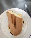 Sándwich ligero con huevo cocidos