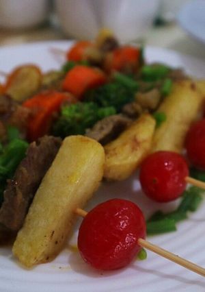 Foto resep Sate Sayur Daging