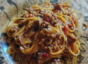 Una foto de Fideos sin colar 🍝