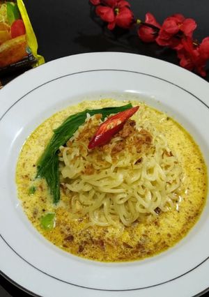 Foto resep 44. Indomie Kari kuah Susu