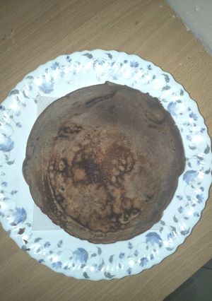 A picture of Chocolate pancake.