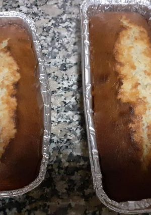 Una foto de Budín de banana