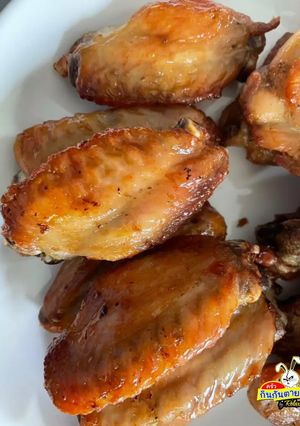 รูปของ ไก่ทอดน้ำปลาด้วยหม้อทอดไร้น้ำมัน
