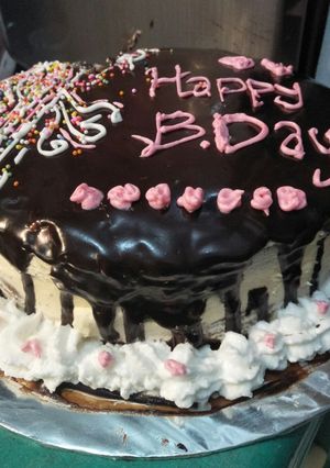Foto resep Brownies ulang tahun
