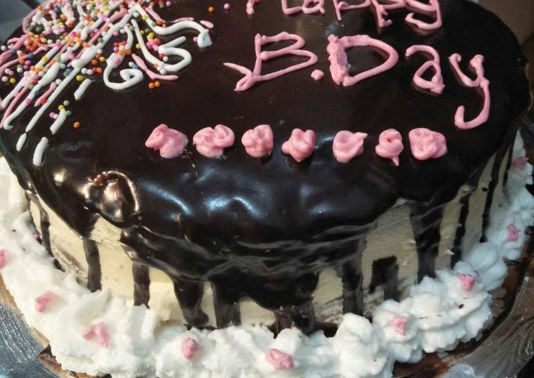 Resep masakan Brownies ulang tahun | Cara Membuat Brownies ulang tahun Yang Mudah Dan Praktis