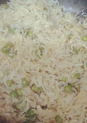 A picture of Peas pulao.