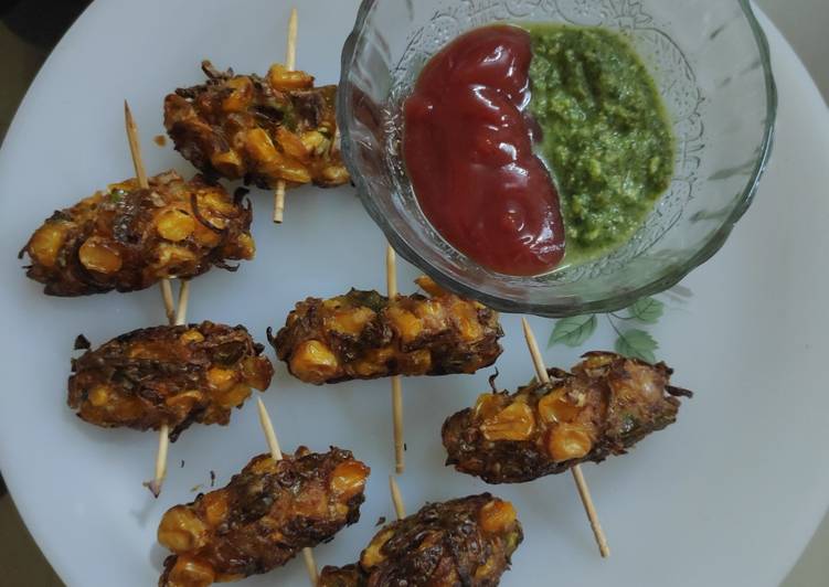 Easiest Way to Prepare Ultimate Mix Veg Corn Bites(Pakoda)