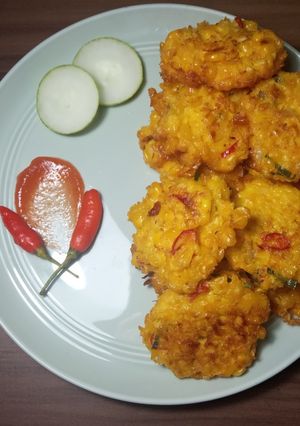 Foto resep Bakwan jagung daun jeruk