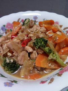 Foto resep Ayam sayur saus tiram