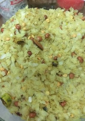 A picture of Rj special Diet chiwda (rosted chiwda).