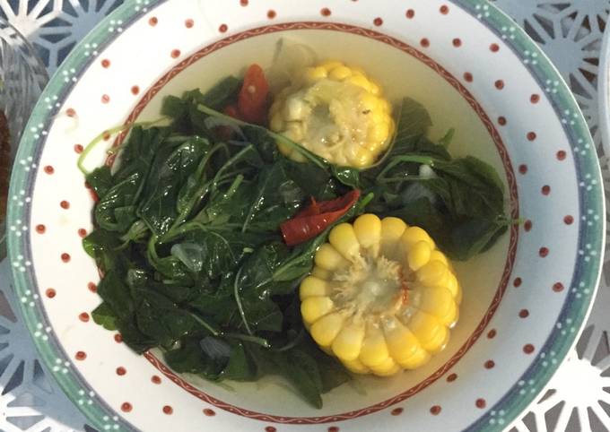 Resep Sayur Bayam Bening Oleh Medina Ds Cookpad