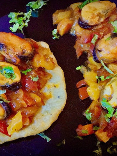Una foto de Mejillones en salsa a la cerveza
