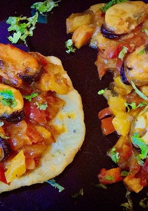 Una foto de Mejillones en salsa a la cerveza