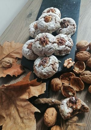 Une photo de Sablés🍘 aux🏺noix de🍁 grenoble🌰