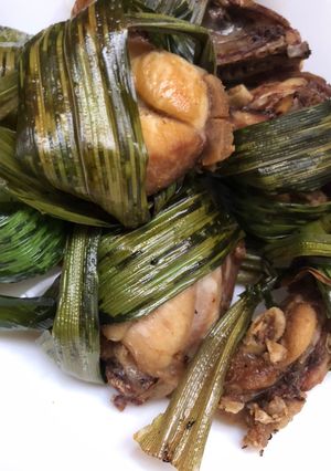 Foto resep Ayam Pandan versi express