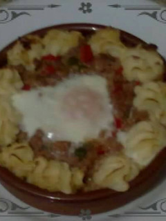 Una foto de Tartaleta de carne de pollo casero picada
