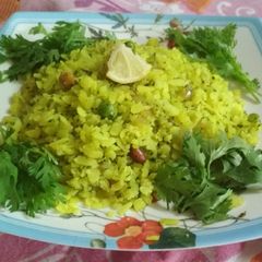 Green poha A picture of Green poha.