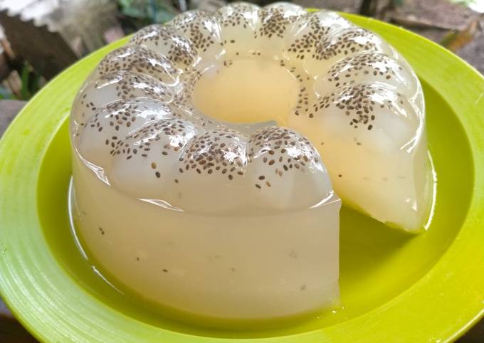 Pudding Agar Kelapa