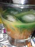 Licor de chocolate y menta