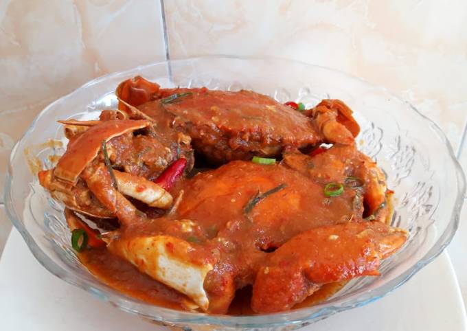 Kepiting Saus Padang