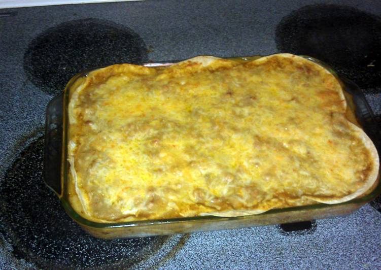 How to Prepare Chicken Chili Lasagna in 28 Minutes for Young Wife