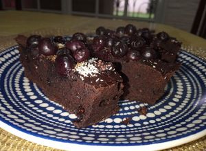 Una foto de Budín con arándanos sin TACC