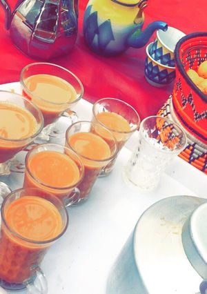 صورة لوصفة شاهي كرك