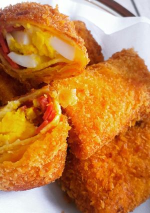 Foto resep Risoles smoke beef with mayo