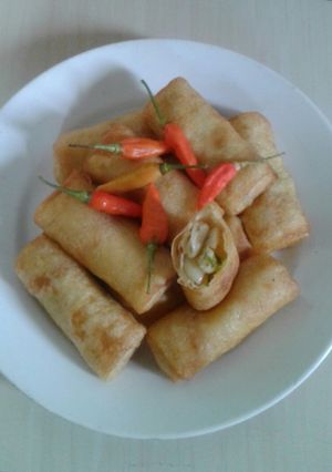 Foto resep Sosis goreng solo isi makaroni