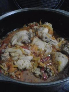 Una foto de Pollo a la cacerola a mi manera