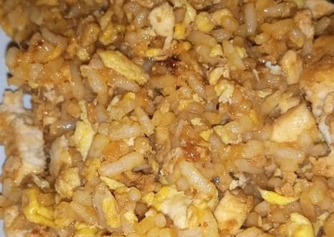 Resep Nasi goreng sehat tanpa minyak yang Lezat