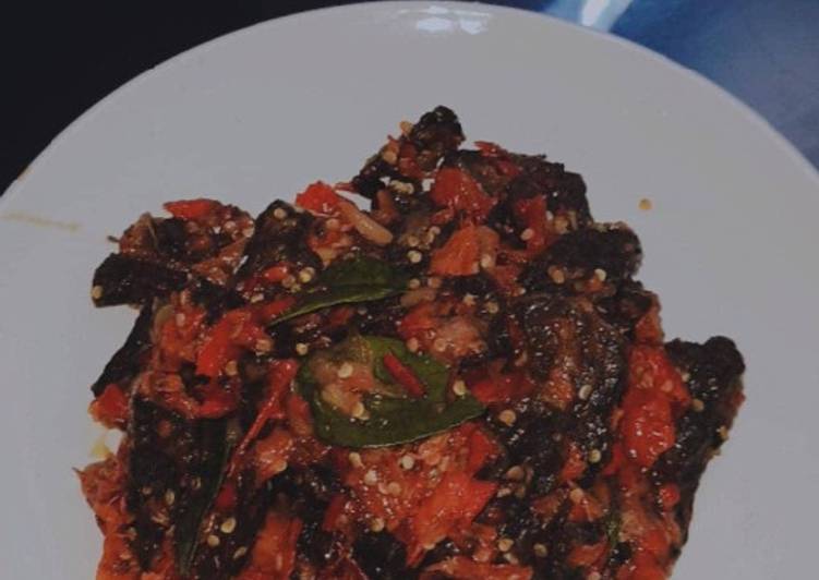 Balado paru pedas manis