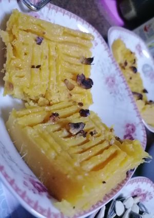 صورة لوصفة حلى بطاطا بالفرن 😋