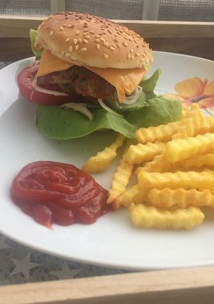 Hamburger recept fotója