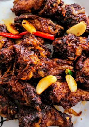 Spicy Naga Wings রেসিপির প্রধান ছবি