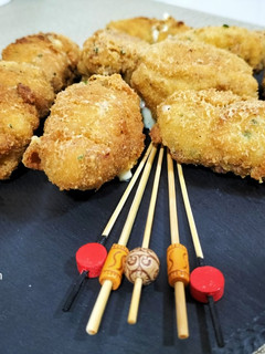 Una foto de Croquetas de confit de pato en Moulinex Cuisine Companion