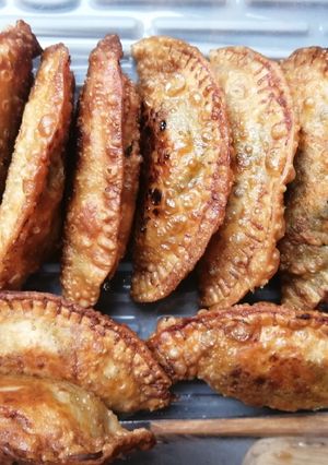 Una foto de Empanadillas de verduras, jamón y queso