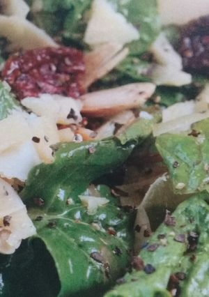 Una foto de Ensalada mediterranea🏳#SOSCarli