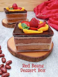 Foto resep Red Beans Dessert Box