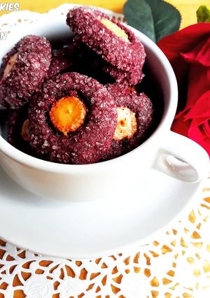 Foto resep Red Velvet Thumprint Cookies