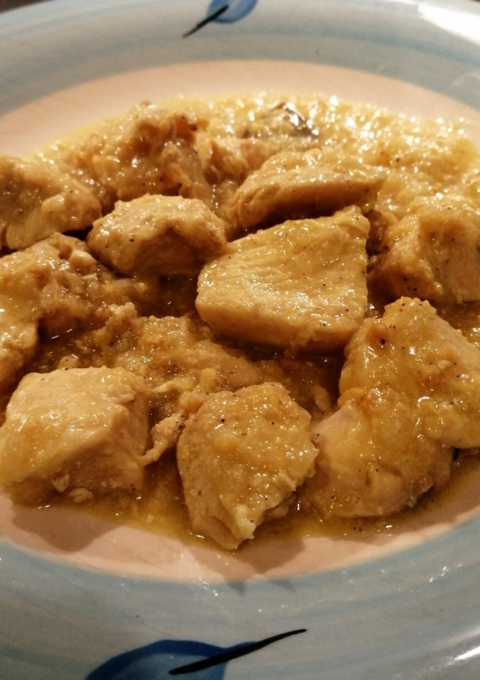 Una foto de Pollo en Pepitoria Express (en Olla Express fácil)