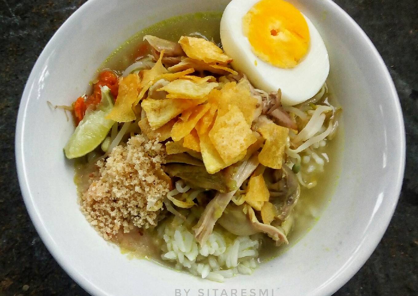 Resep Soto Bumbu Bawang Putih, Lezat Sekali