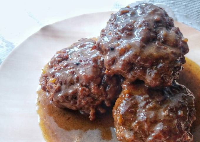 Recipe of Super Quick Homemade Burgers With Gravy