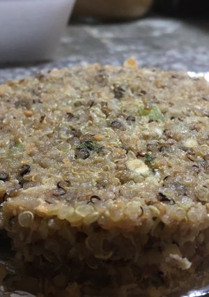 Una foto de Hamburguesas de Quinoa