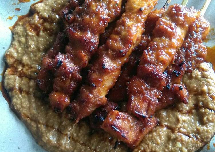 Resep Sate Ayam Saus Kacang yang Menggugah Selera