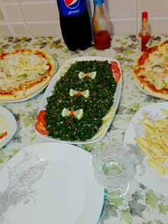 صورة لوصفة تبولة لبنانية