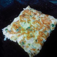 A picture of Bread Stuffed Omlette.