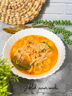 Foto resep Seblak jamur enoki